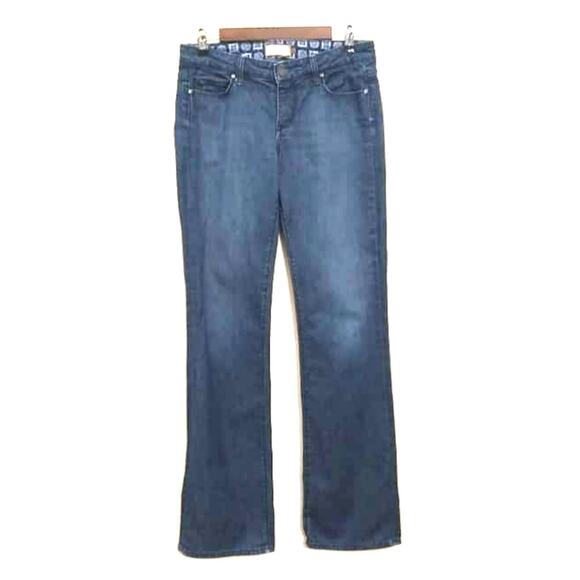 Paige Melbourne Medium Wash Bootcut Jeans Sz 6 - 28 - Picture 1 of 7